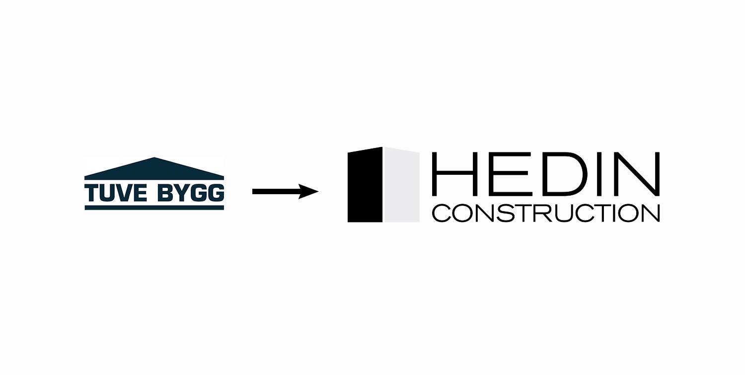 Tuve Bygg blir Hedin Construction