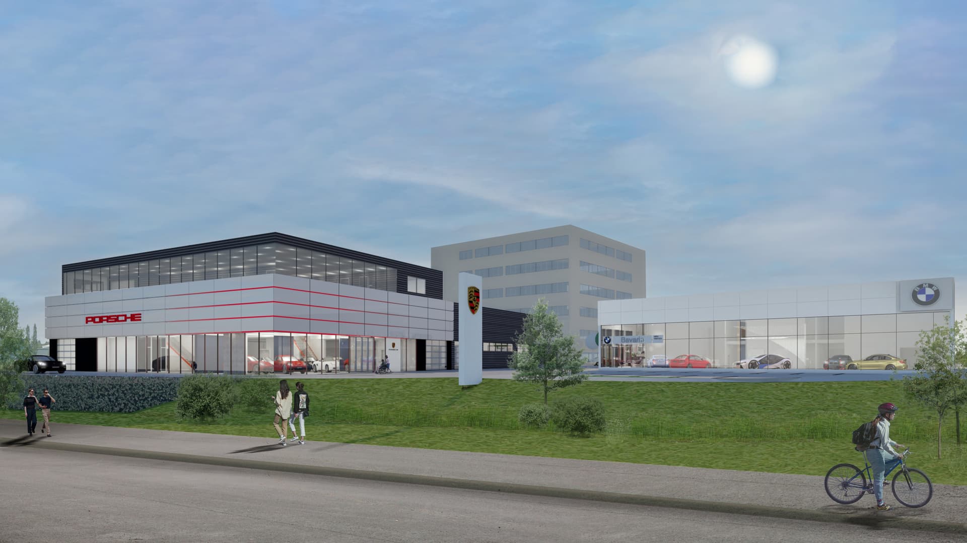 Hedin Automotive Porsche Center, BWW, Luleå
